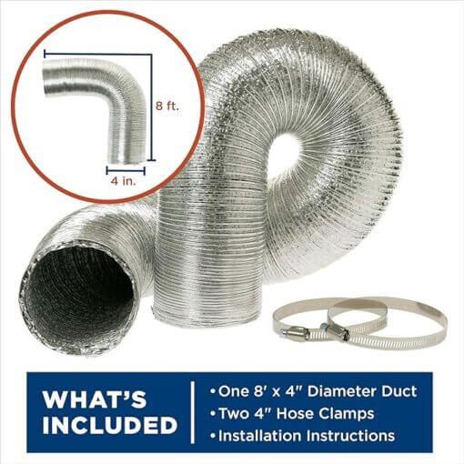 Flexible Metal Clothes Dryer Transition Duct - Image 4